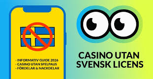 Casino Utan Svensk Licens - Fördelar och Nackdelar Casino Utan Svensk Licens - Fördelar och Nackdelar
